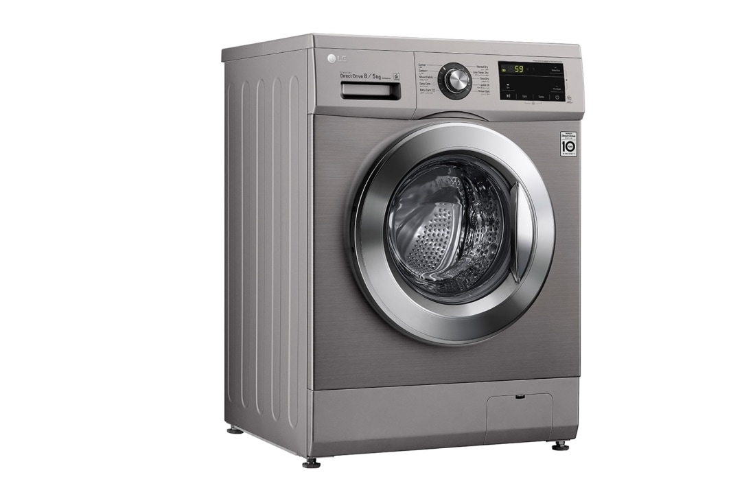 LG AI Fabric Detection Front Load Washer Dryer 8/5kg F2V5PGP2T - Image 7