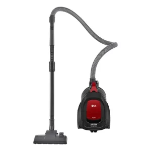 LG VC5420NNTR.APQ RLGF 2000W Bagless Canister Vacuum Cleaner – Pearl Sparkle Red