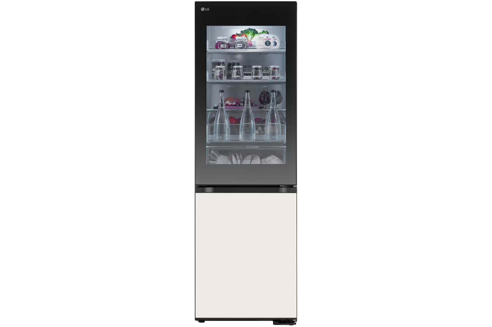 LG 349L InstaView Bottom Freezer Refrigerator with LinearCooling™, DoorCooling+™ & Smart Inverter Compressor – GR-V479QGKW